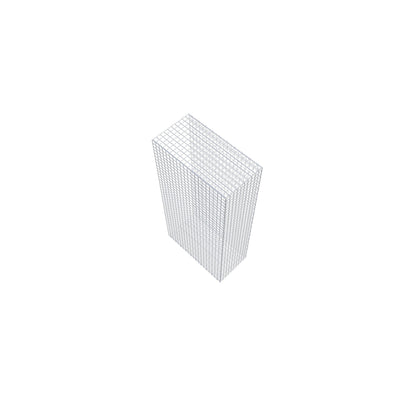 Fourche rapportée type 2 200 cm x 100 cm x 50 cm (L x H x P), mailles 5 cm x 5 cm, anneau C