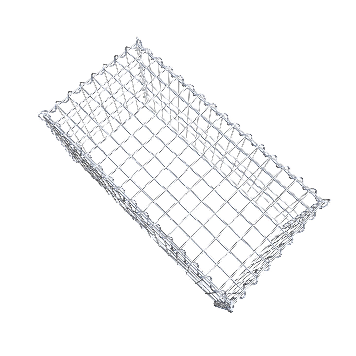 Add-on schanskorf type 3 80 cm x 40 cm x 40 cm (L x H x D), maaswijdte 5 cm x 10 cm, spiraalvormig