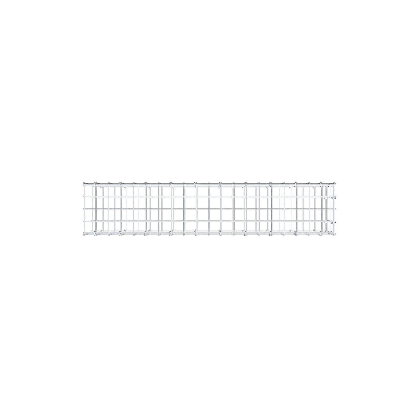 Fourche rapportée type 2 100 cm x 20 cm x 20 cm, mailles 5 cm x 10 cm, anneau en C