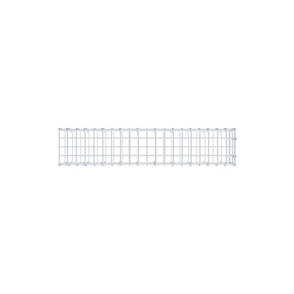 Fourche rapportée type 2 100 cm x 20 cm x 20 cm, mailles 5 cm x 10 cm, anneau en C
