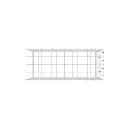 Fourche rapportée type 2 100 cm x 60 cm x 40 cm (L x H x P), mailles 10 cm x 10 cm, anneau C