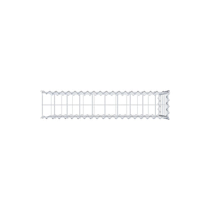 Anbaugabione Typ 2 100 cm x 50 cm x 20 cm (L x H x T), Maschenweite 10 cm x 10 cm, Spirale