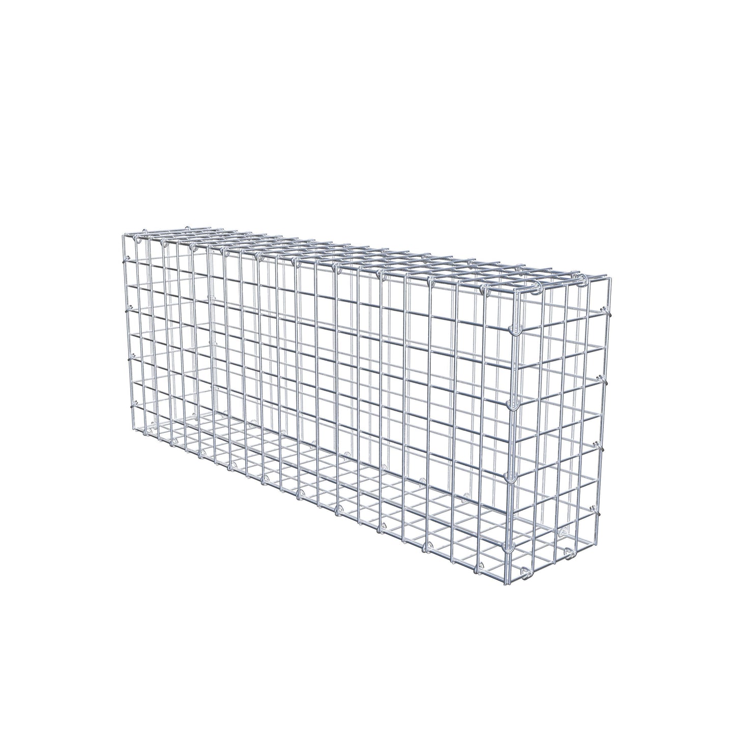 Schanskorf 100 cm x 40 cm x 20 cm (L x H x D), maaswijdte 5 cm x 5 cm, C-ring