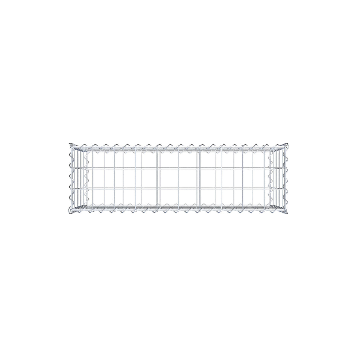 Gabion 100 cm x 50 cm x 30 cm (L x H x P), mailles 10 cm x 10 cm, spirale
