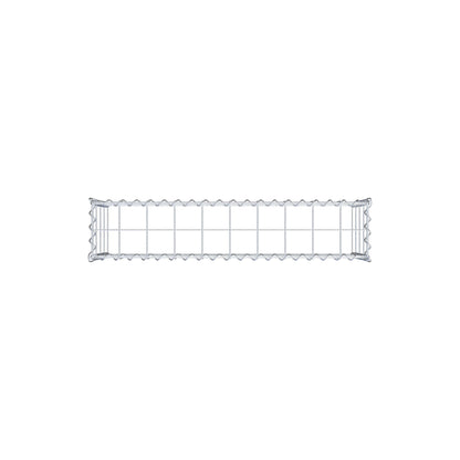 Grown-on gabion type 3 100 cm x 40 cm x 20 cm (L x H x D), mesh size 10 cm x 10 cm, spiral