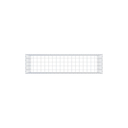 Mounted gabion type 3 200 cm x 100 cm x 50 cm (L x H x D), mesh size 10 cm x 10 cm, C-ring