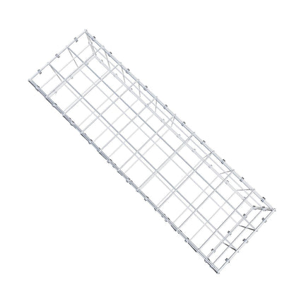 Gabião 100 cm x 20 cm x 30 cm (C x A x P), malhagem 10 x 10 cm, anel espiral