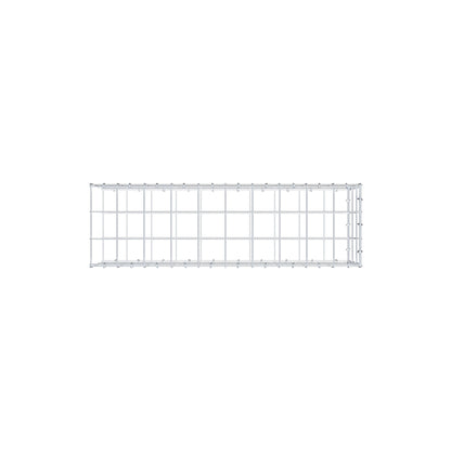 Fourche rapportée type 2 100 cm x 30 cm x 30 cm (L x H x P), mailles 10 cm x 10 cm, anneau C