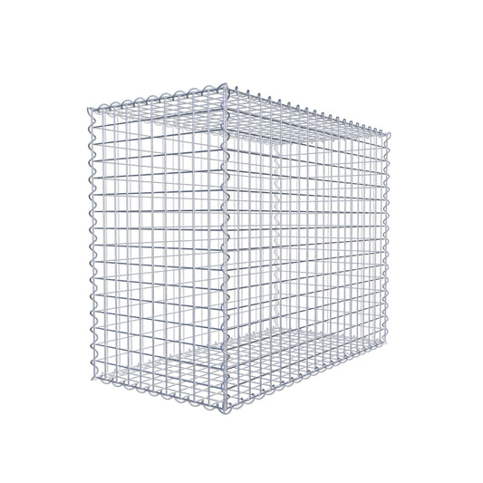 Schanskorf 100 cm x 80 cm x 50 cm (L x H x D), maaswijdte 5 cm x 5 cm, spiraalvormig