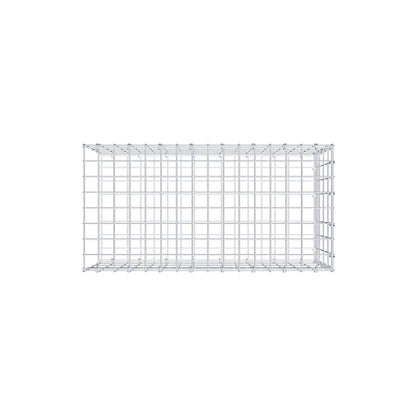Fourche rapportée type 2 80 cm x 40 cm x 40 cm, mailles 5 cm x 10 cm, anneau en C