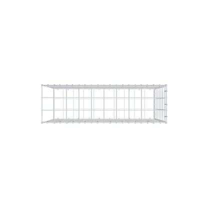 Fourche rapportée type 2 100 cm x 70 cm x 30 cm (L x H x P), mailles 10 cm x 10 cm, anneau C