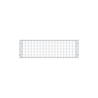 Fourche rapportée type 3 100 cm x 30 cm x 30 cm (L x H x P), mailles 5 cm x 10 cm, anneau C