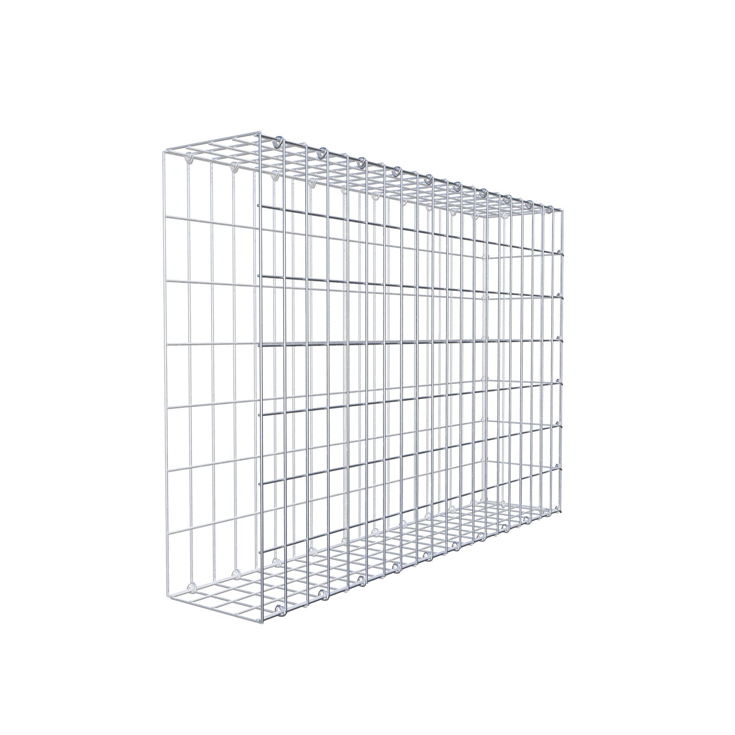 Fourche rapportée type 2 100 cm x 70 cm x 20 cm, mailles 5 cm x 10 cm, anneau en C