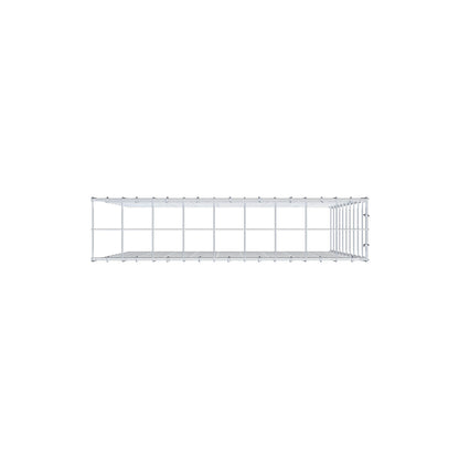 Fourche rapportée type 4 100 cm x 90 cm x 20 cm (L x H x P), mailles 10 cm x 10 cm, anneau C