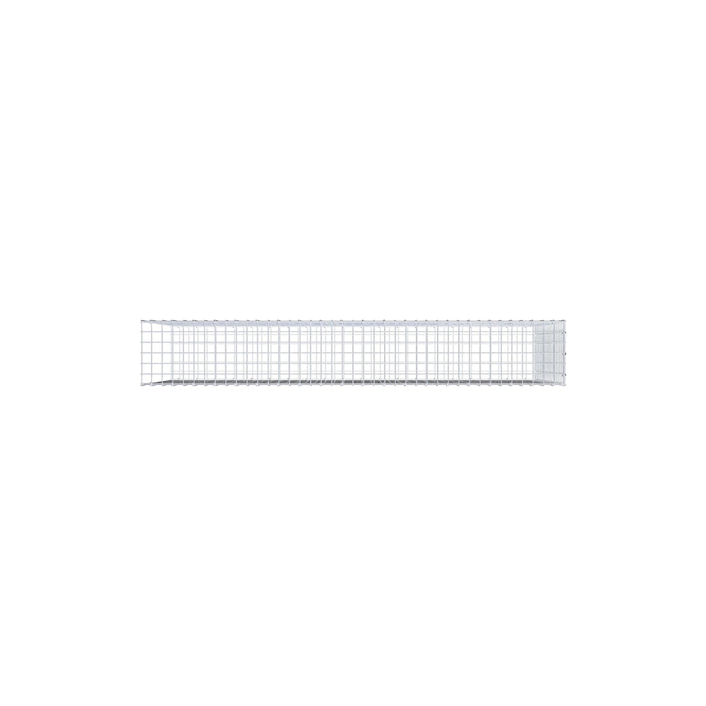 Anbaugabione Typ 2 200 cm x 100 cm x 30 cm (L x H x T), Maschenweite 5 cm x 5 cm, C-Ring
