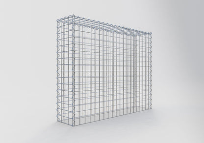 Gabion rapporté type 3 100 cm x 80 cm x 30 cm (L x H x P), mailles 5 cm x 5 cm, spirale
