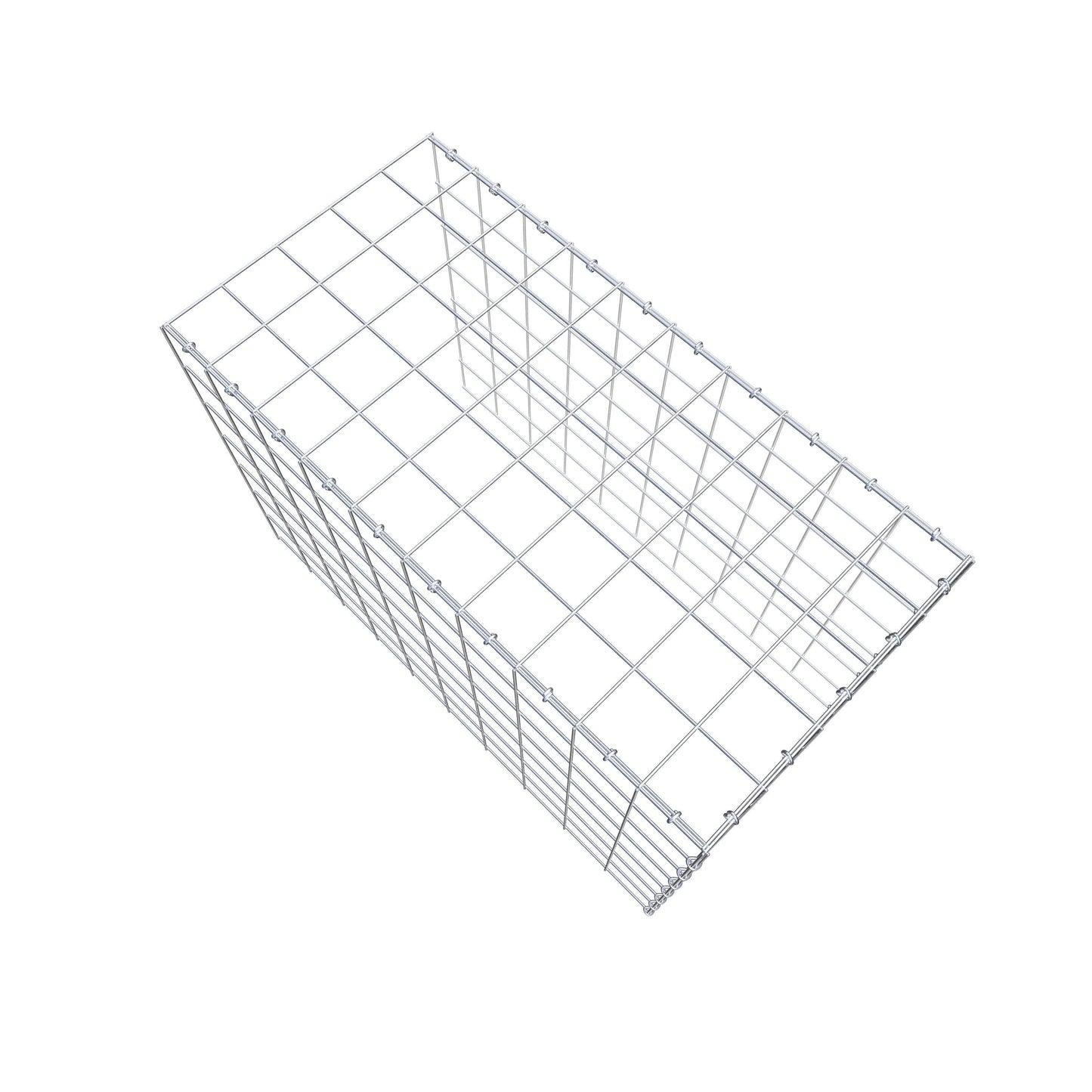 Fourche rapportée type 4 100 cm x 70 cm x 50 cm (L x H x P), mailles 10 cm x 10 cm, anneau C