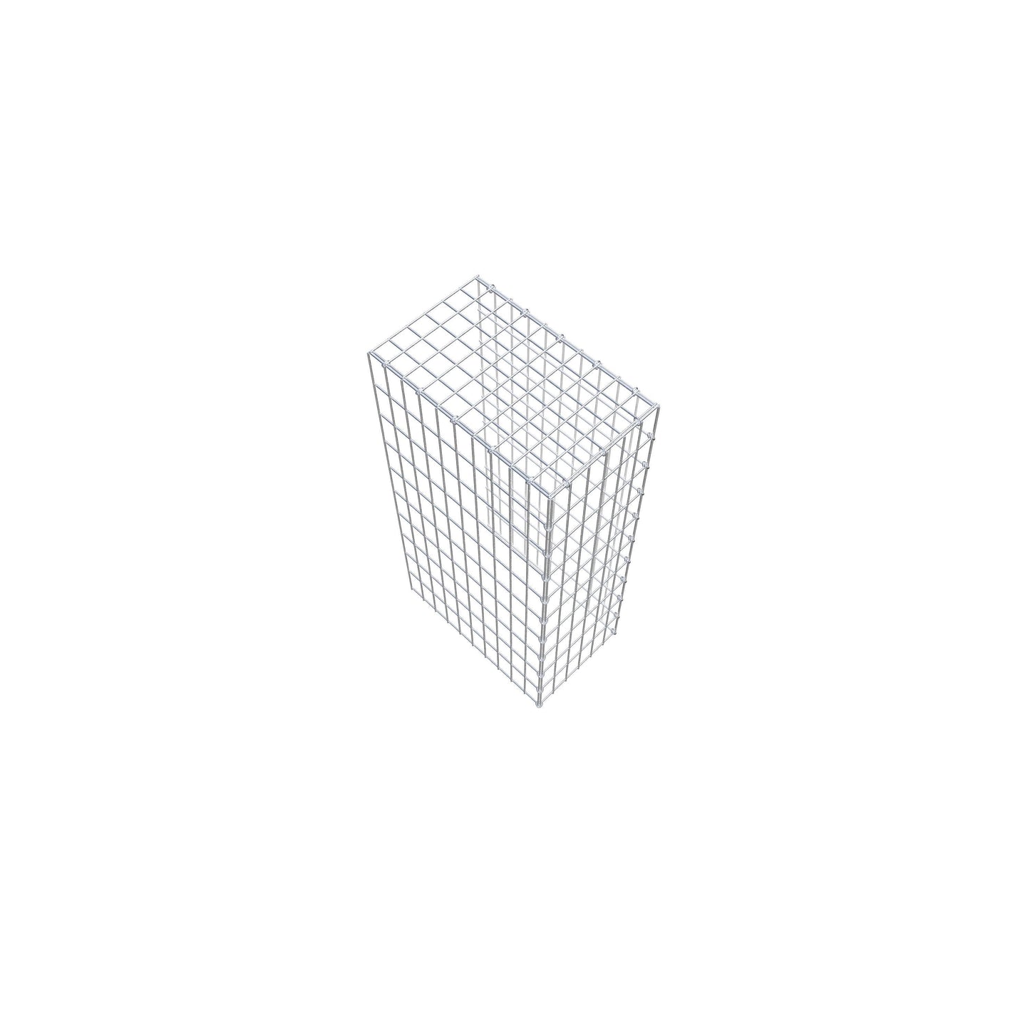 Fourche rapportée type 4 100 cm x 50 cm x 30 cm (L x H x P), mailles 5 cm x 10 cm, anneau C