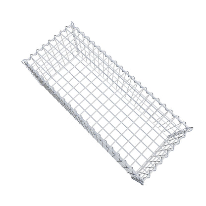 Gavión complementario tipo 3 100 cm x 40 cm x 40 cm (L x A x P), malla 5 cm x 10 cm, espiral