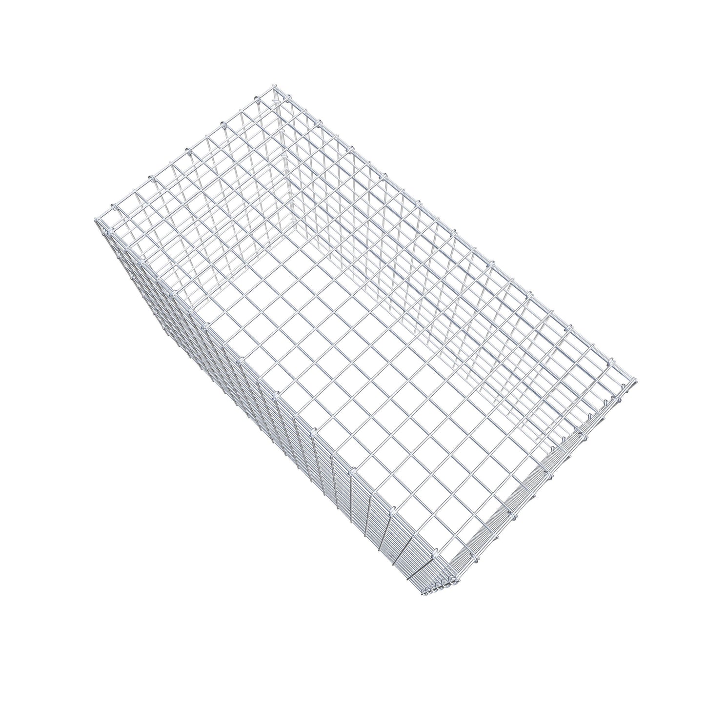 Gabião Tipo 3 100 cm x 60 cm x 50 cm (C x A x P), malhagem 5 cm x 5 cm, anel C