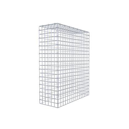 Gabião Tipo 3 100 cm x 80 cm x 30 cm (C x A x P), malhagem 5 cm x 5 cm, anel C