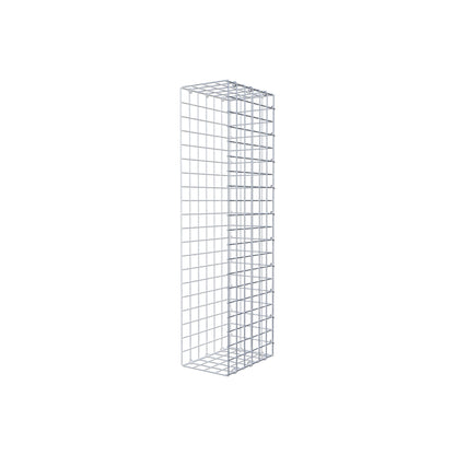 Gabbione aggiuntivo tipo 2 100 cm x 30 cm x 20 cm (L x A x P), maglia 5 cm x 5 cm, anello a C