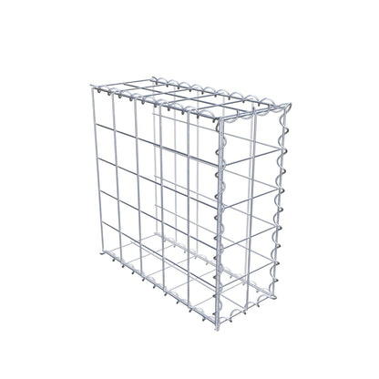 Anbaugabione Typ 2 50 cm x 50 cm x 20 cm (L x H x T), Maschenweite 10 cm x 10 cm, Spirale