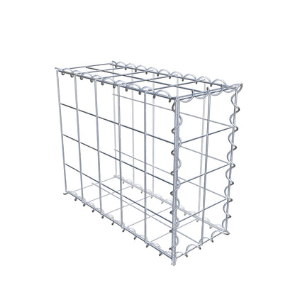 Gabion rapporté type 2 50 cm x 40 cm x 20 cm (L x H x P), mailles 10 cm x 10 cm, spirale