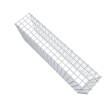Fourche rapportée type 4 100 cm x 40 cm x 20 cm (L x H x P), mailles 5 cm x 5 cm, anneau C