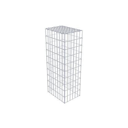 Fourche rapportée type 3 100 cm x 40 cm x 30 cm (L x H x P), mailles 5 cm x 10 cm, anneau C