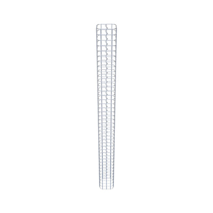 Gabionpelare kvadrat 17 cm x 17 cm, 200 cm höjd, MW 5 cm x 5 cm