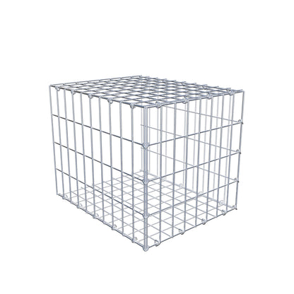 Toegevoegde pool type 2 50 cm x 40 cm x 40 cm, maaswijdte 5 cm x 10 cm, C-ring