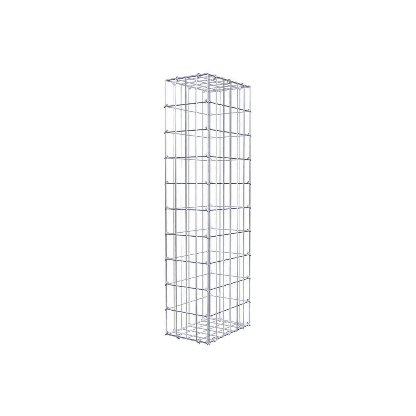 Gabione 100 cm x 30 cm x 20 cm (L x H x T), Maschenweite 5 cm x 10 cm, C-Ring