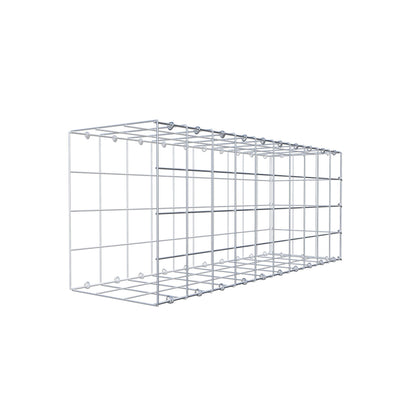 Fourche rapportée type 2 100 cm x 40 cm x 30 cm (L x H x P), mailles 10 cm x 10 cm, anneau C
