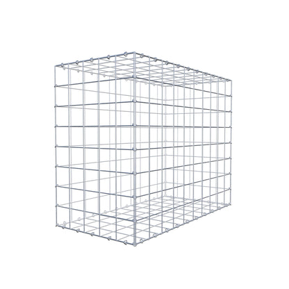 Gabion 100 cm x 80 cm x 50 cm (L x H x P), mailles 10 cm x 10 cm, anneau en C