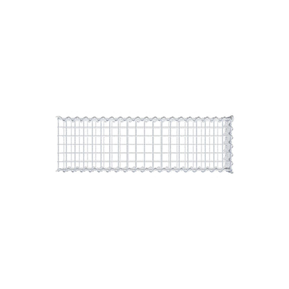 Grown-on gabion type 2 100 cm x 20 cm x 30 cm (L x H x D), mesh size 5 cm x 5 cm, spiral