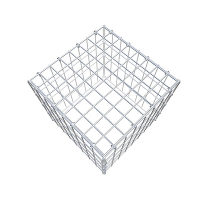 Fourche rapportée type 3 40 cm x 40 cm x 40 cm (L x H x P), mailles 5 cm x 10 cm, anneau C