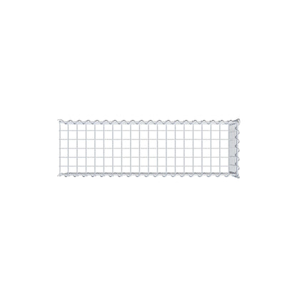 Gabião Tipo 4 100 cm x 30 cm x 30 cm (C x A x P), malhagem 5 cm x 5 cm, espiral