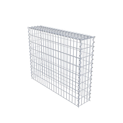 Add-on schanskorf type 3 100 cm x 80 cm x 20 cm (L x H x D), maaswijdte 5 cm x 10 cm, spiraalvormig