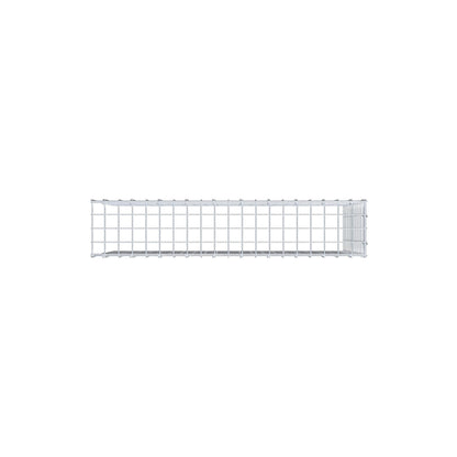 Fourche rapportée type 4 100 cm x 60 cm x 20 cm (L x H x P), mailles 5 cm x 5 cm, anneau C