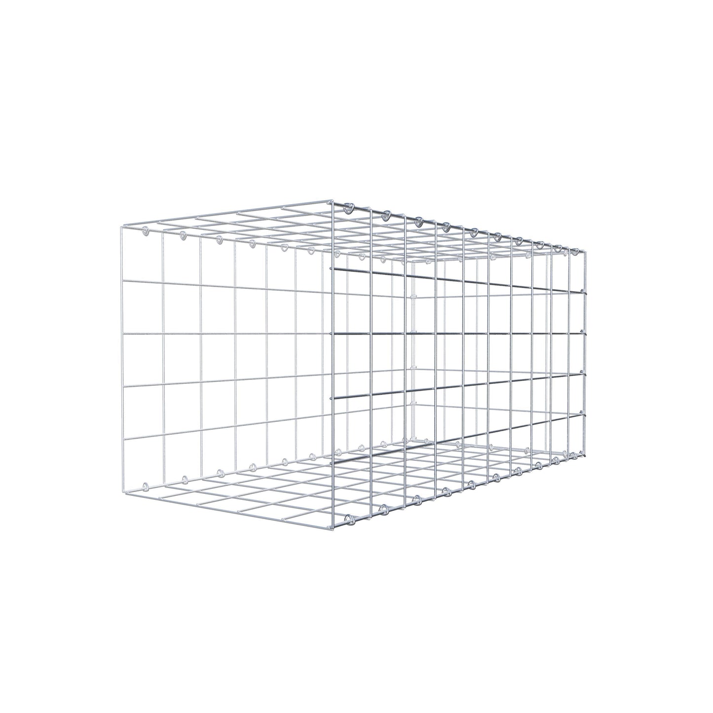 Pile aggiuntivo tipo 2 100 cm x 50 cm x 50 cm (L x H x P), maglia 10 cm x 10 cm, anello a C