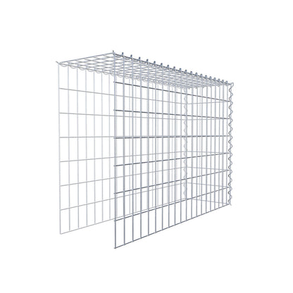 Gabion rapporté type 4 100 cm x 70 cm x 30 cm (L x H x P), mailles 5 cm x 10 cm, spirale