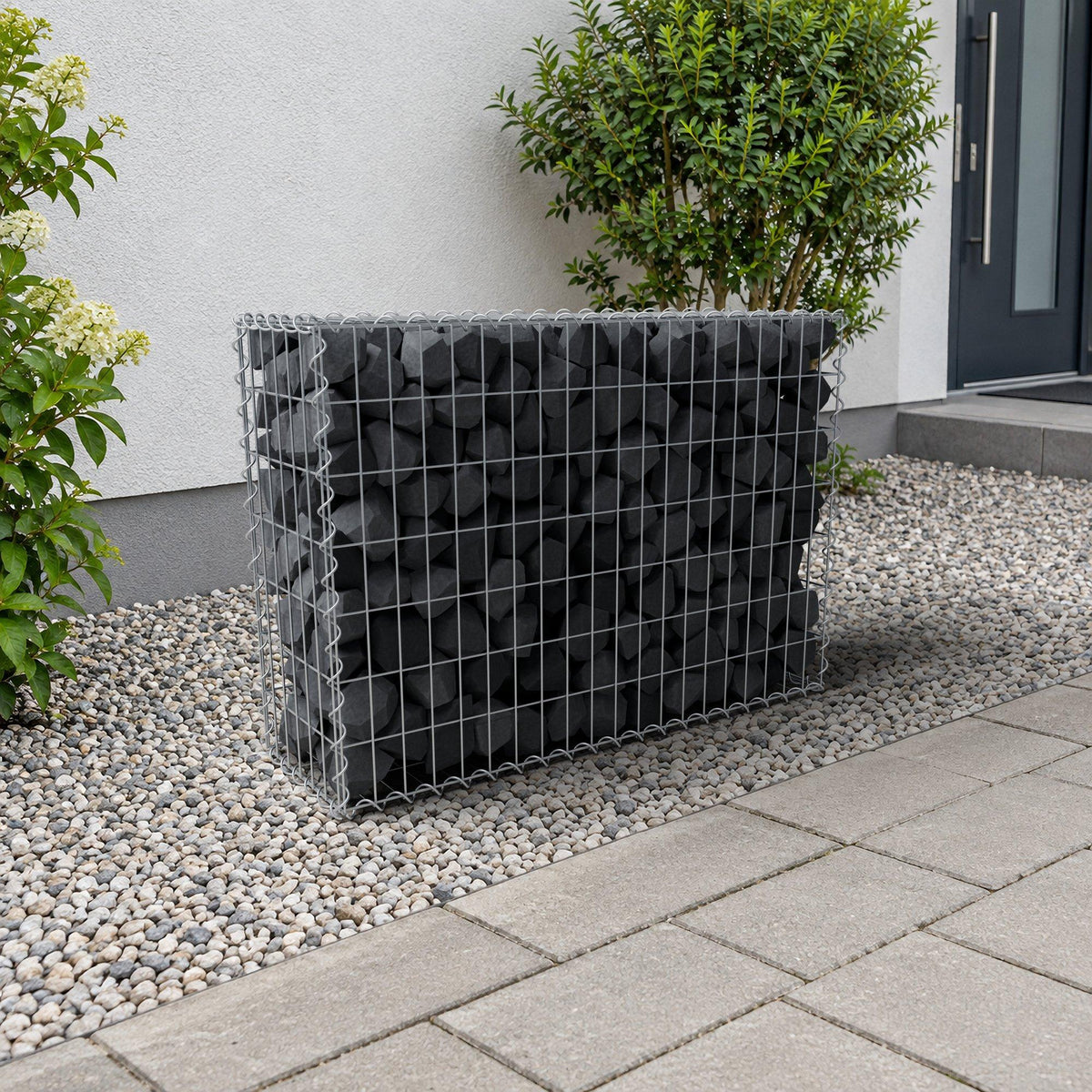 Gabion 100 cm x 70 cm x 30 cm (L x H x D), mesh size 5 cm x 10 cm, spiral