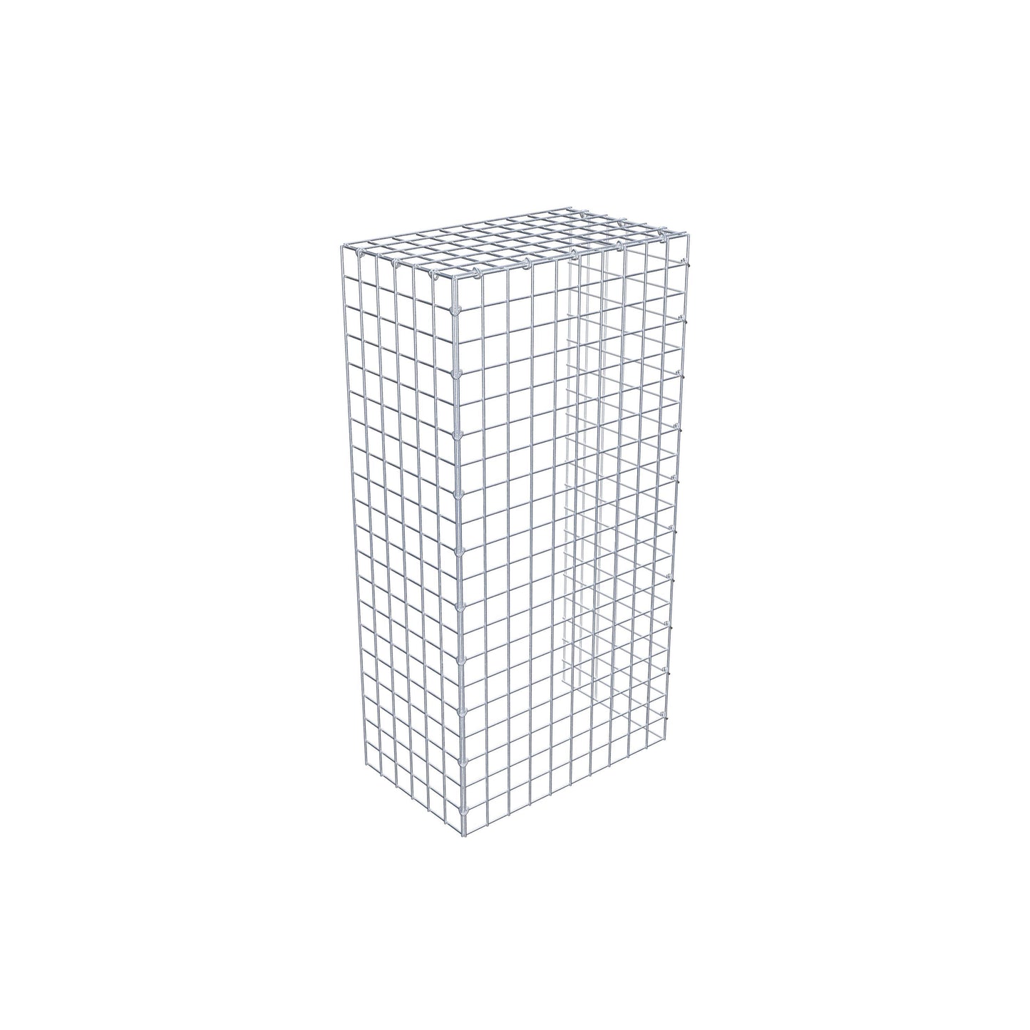 Fourche rapportée type 4 100 cm x 30 cm x 50 cm (L x H x P), mailles 5 cm x 5 cm, anneau C