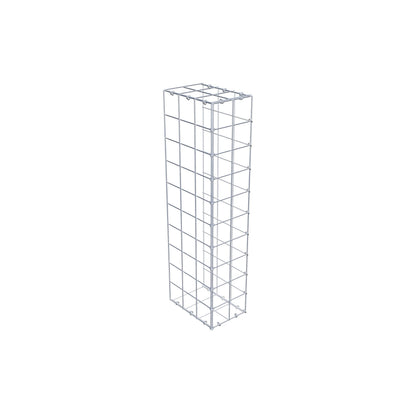 Anbaugabione Typ 2 100 cm x 30 cm x 20 cm (L x H x T), Maschenweite 10 cm x 10 cm, C-Ring