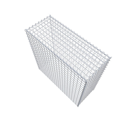 Grown-on gabion type 3 100 cm x 100 cm x 40 cm (L x H x D), mesh size 5 cm x 5 cm, spiral
