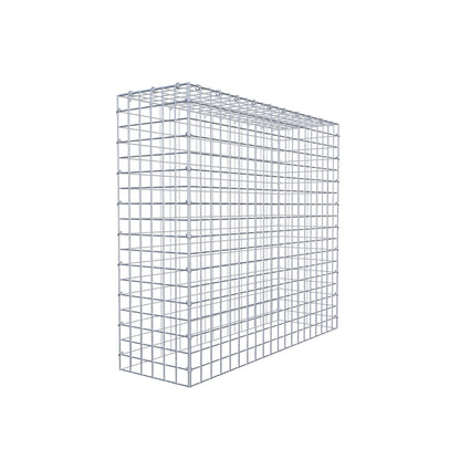 Fourche rapportée type 3 100 cm x 90 cm x 30 cm (L x H x P), mailles 5 cm x 5 cm, anneau en C