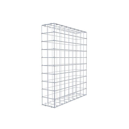 Gabião 100 cm x 80 cm x 20 cm (C x A x P), malhagem 10 cm x 10 cm, anel C