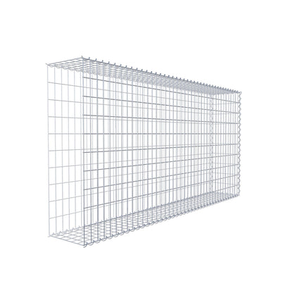 Gabião tipo 2 200 cm x 100 cm x 30 cm (C x A x P), malhagem 5 cm x 10 cm, espiral