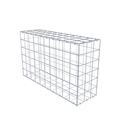Schanskorf 100 cm x 60 cm x 30 cm (L x H x D), maaswijdte 10 cm x 10 cm, C-ring